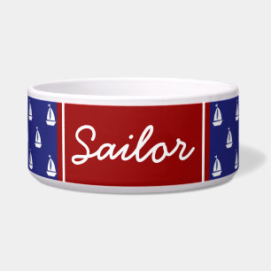 Sail Away on Blue Personalised