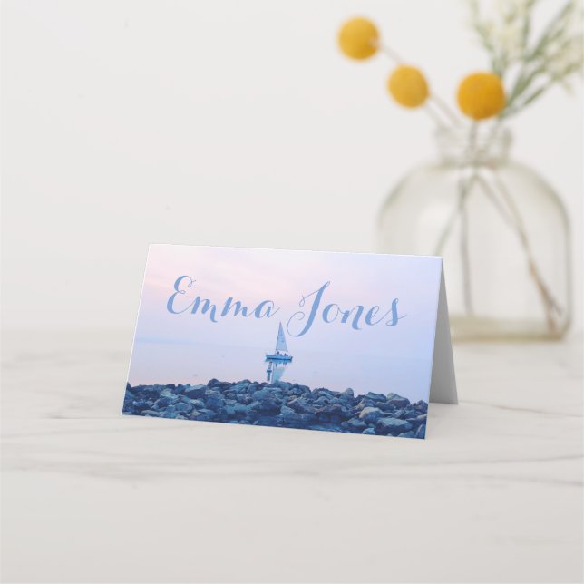 Sail Away  Place Card (Front)