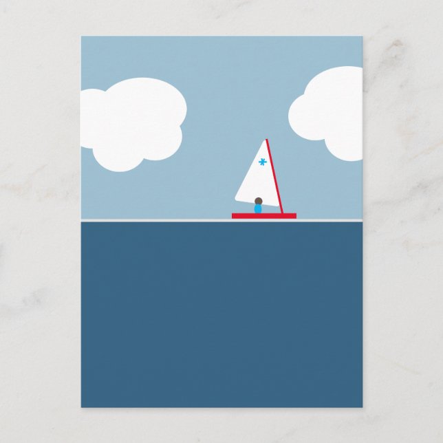 Sail Away  Postcard (Front)
