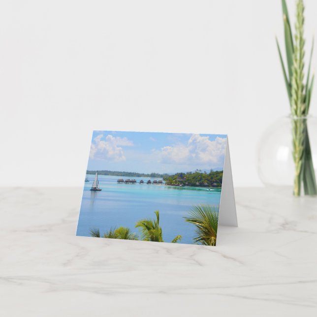 Sail away with me greeting card (Front)