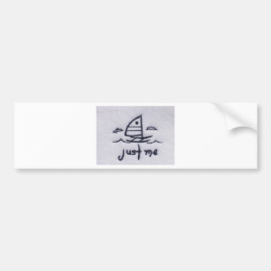 Sail Boat Bumper Sticker