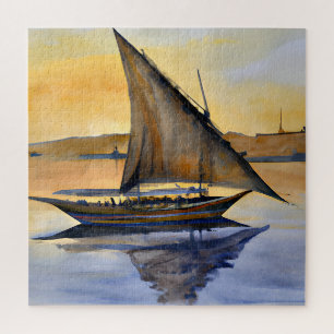 Sail boat jigsaw puzzle