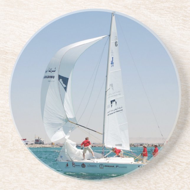 Sail Boat Race Coaster (Front)