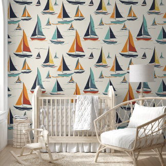 Sail Boat Yacht Sail Themed Wallpaper
