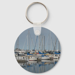 Sail Boat.Yachts Key Ring