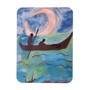 Sail by Moonlight Magnet