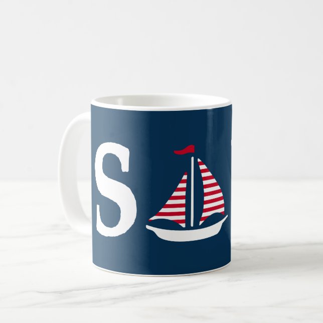 Sail Coffee Mug (Front Left)