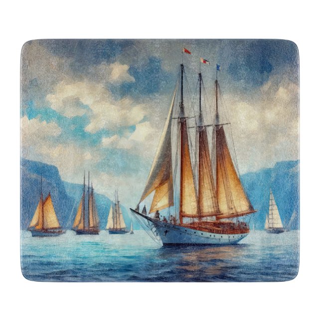 Sail Cutting Board (Front)