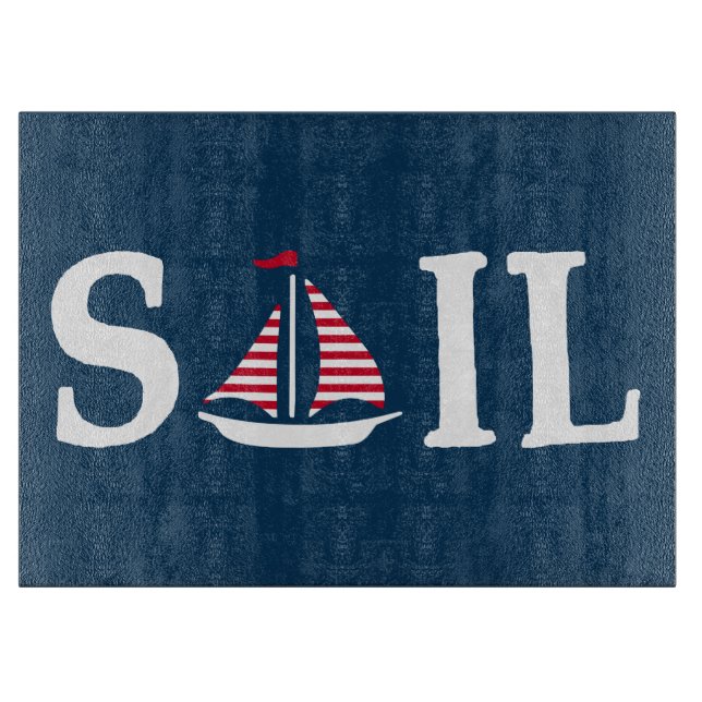 Sail Cutting Board (Front)