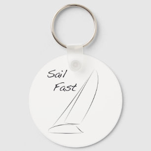 Sail Fast Key Ring