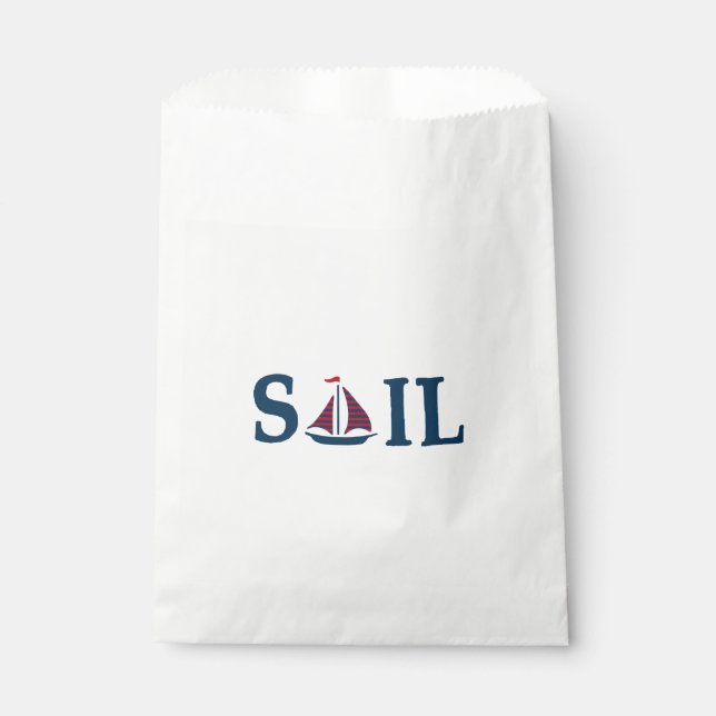 Sail Favour Bag (Front)