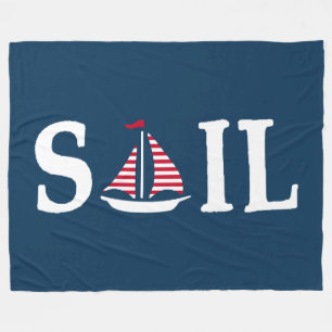 Sail Fleece Blanket
