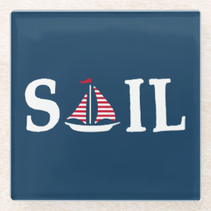 Sail Glass Coaster