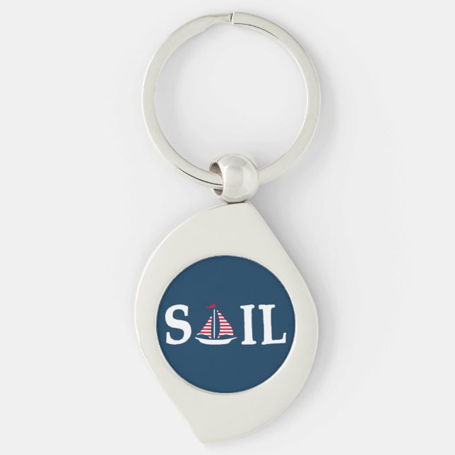 Sail Key Ring (Front)