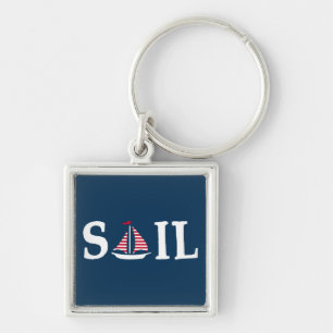 Sail Key Ring