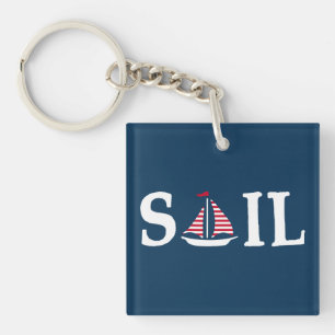 Sail Key Ring