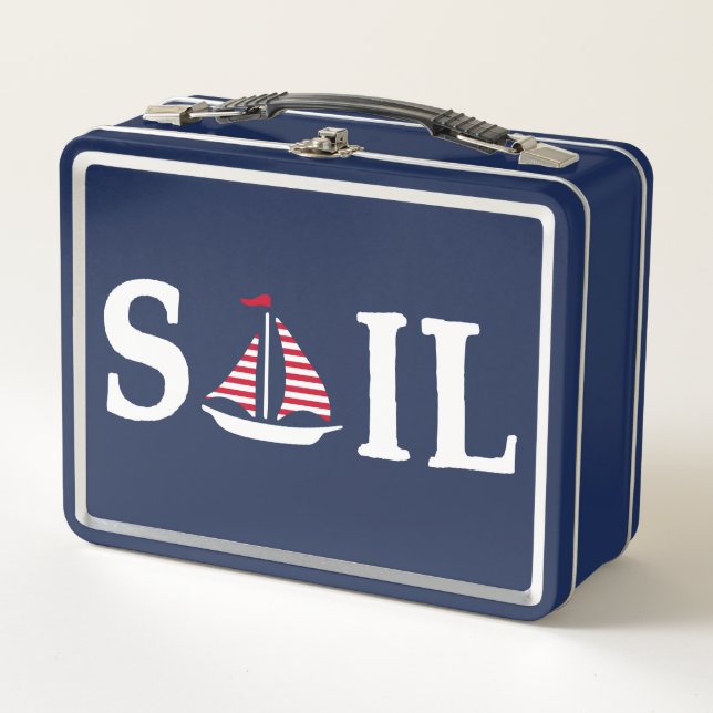 Sail Metal Lunch Box (Front)