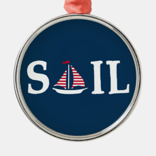 Sail Metal Ornament