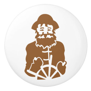 Sail On Ceramic Knob