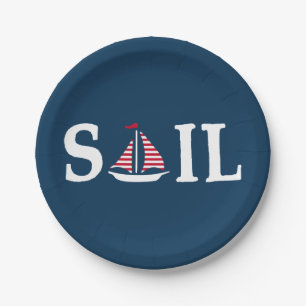 Sail Paper Plate