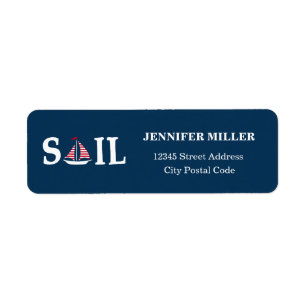 Sail Return Address Label