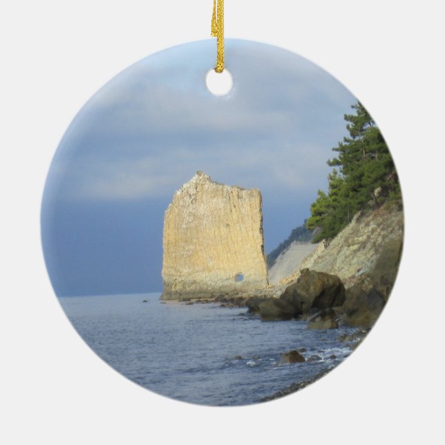 Sail Rock Ornament (Back)