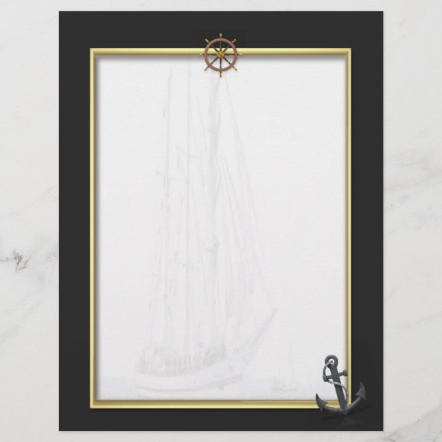 Sail Ship Letterhead (Front)