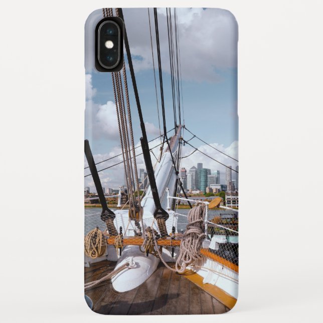 Sail Ship Notebook Case-Mate iPhone Case (Back)
