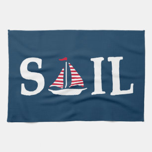 Sail Tea Towel