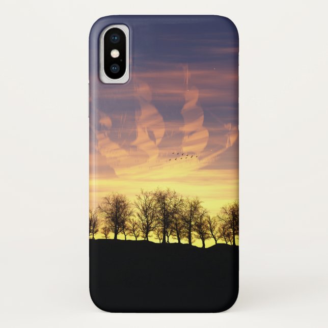 Sail the Night Sky iPhone Case (Back)