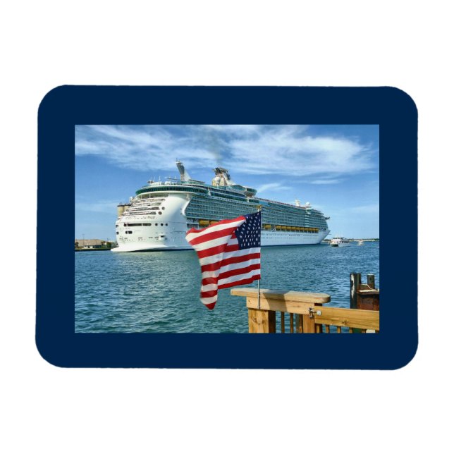 Sailaway Bordered Magnet (Horizontal)