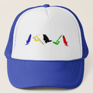 Sailboard Windsurfing sailboarding sailing sports Trucker Hat
