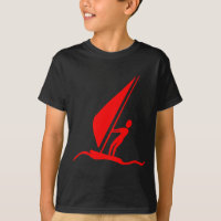Sailboarding - Red