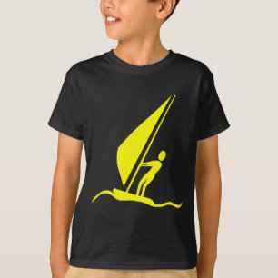 Sailboarding - Yellow T-Shirt