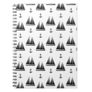 Sailboat And Anchor Notebook
