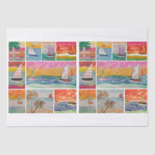 Sailboat Assortment Tissue Paper