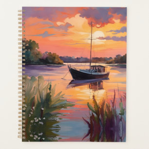 Sailboat at Sunrise Planner