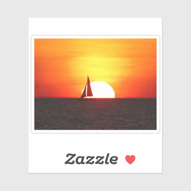 Sailboat at Sunset (Sheet)