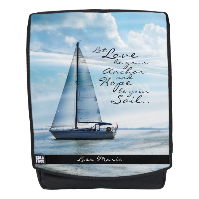 Sailboat Backpack (Front)