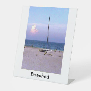 Sailboat banner jGibney Vertical Retractable Pedestal Sign