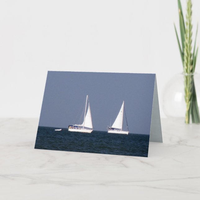 Sailboat Birthday Card (Front)