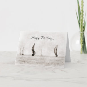 Sailboat Birthday Card