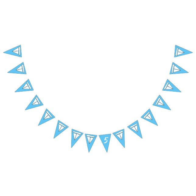 Sailboat Birthday Party  Bunting (All)