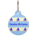 Sailboat Blue Stripe Custom