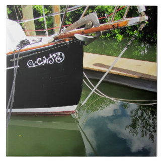 Sailboat Bow Sprit on CeramicTile Ceramic Tile