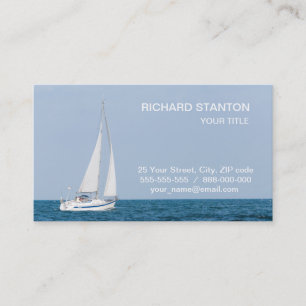Sailboat Business Card