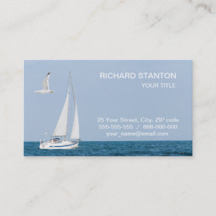 Sailboat Business Card