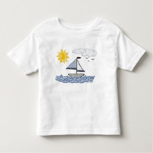 Sailboat C Toddler T-Shirt