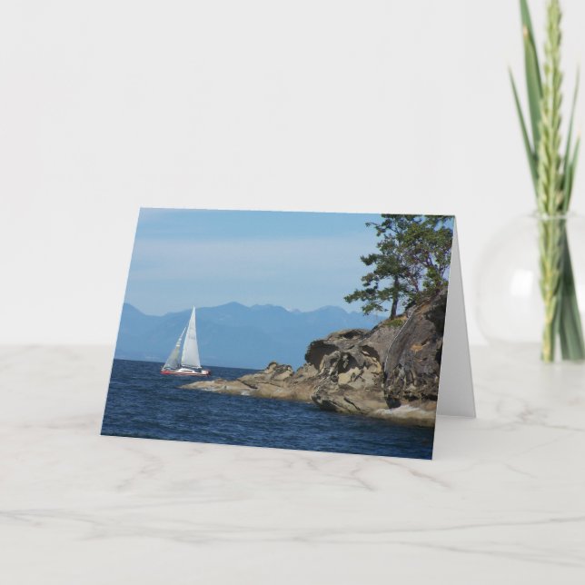 sailboat card (Front)