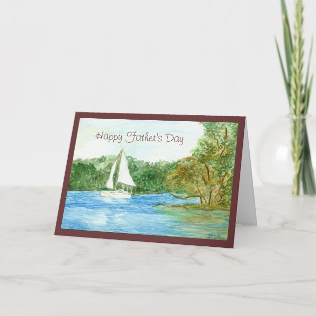 Sailboat Card (Front)